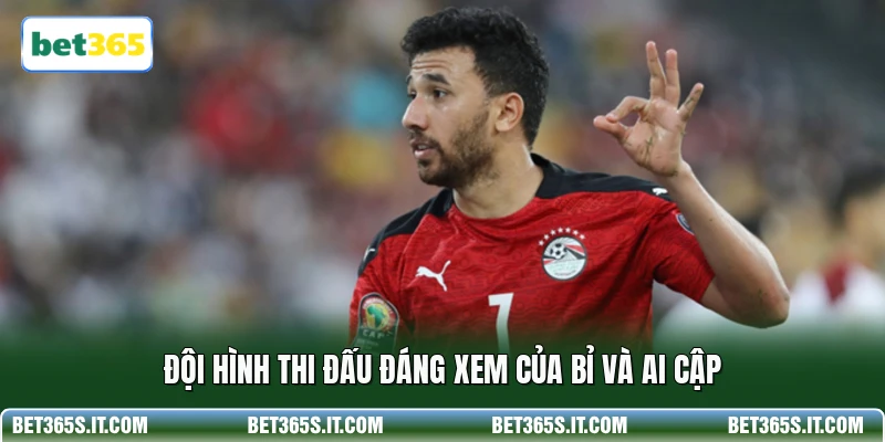 Đội hình thi đấu đáng xem của Bỉ và Ai Cập